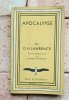 DH. Lawrence  Apocalypse